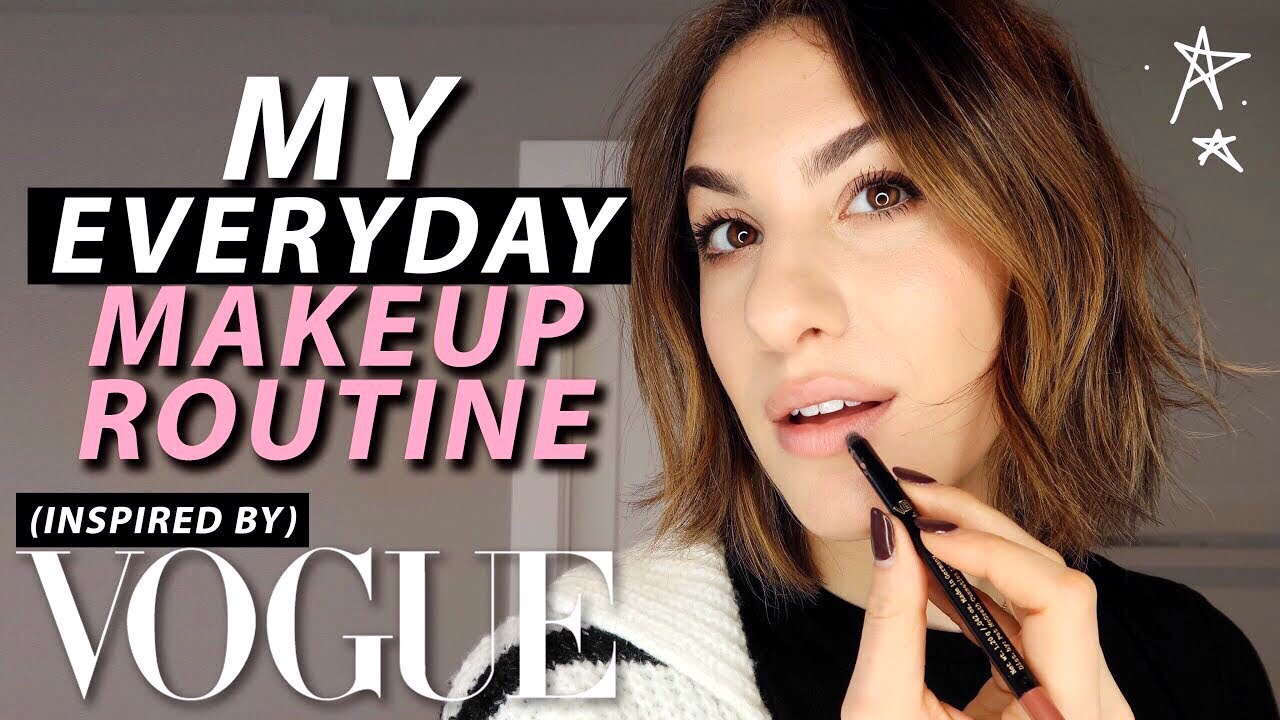 EVERYDAY Makeup Routine: GRWM VOGUE INSPIRED! | Jamie Paige
