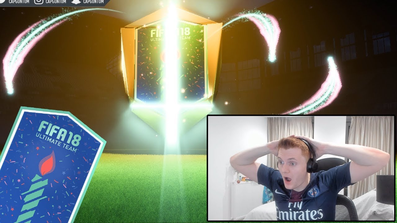 INSANE 9 FUT BIRTHDAY CARDS IN 1 PACK OPENING!!! FIFA 18 Ultimate Team