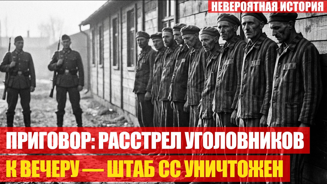 ЗЭКОВ ПРИГОВОРИЛИ К РАССТРЕЛУ УТРОМ — К вечеру они уничтожили штаб СС. СМЕРШ засекретил на 60 лет