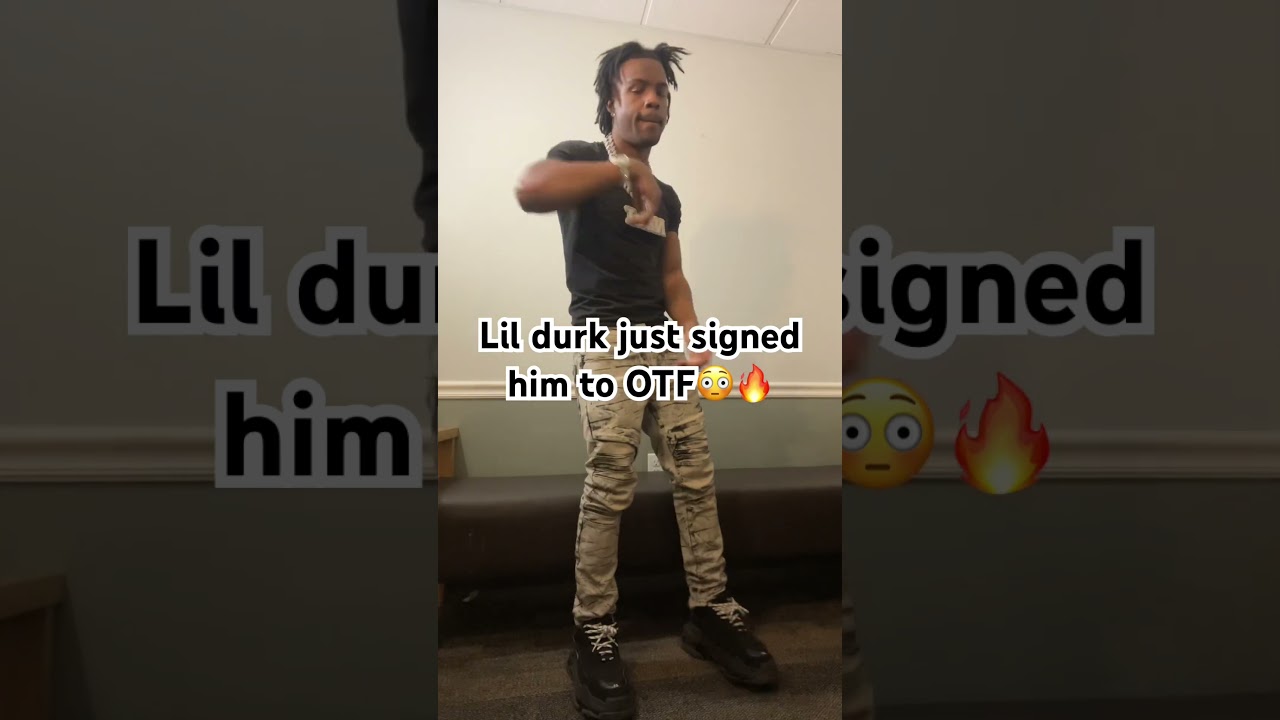 Lil durk just signed him to OTF😳🔥 #lildurk #otf #oblock #poohshiesty #ytshorts #shorts #tiktok