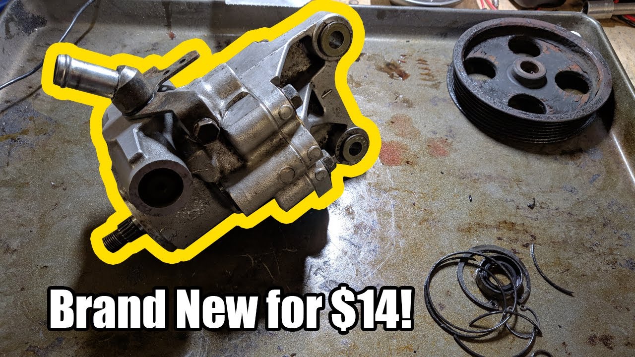 SC400 Power Steering Pump Rebuild