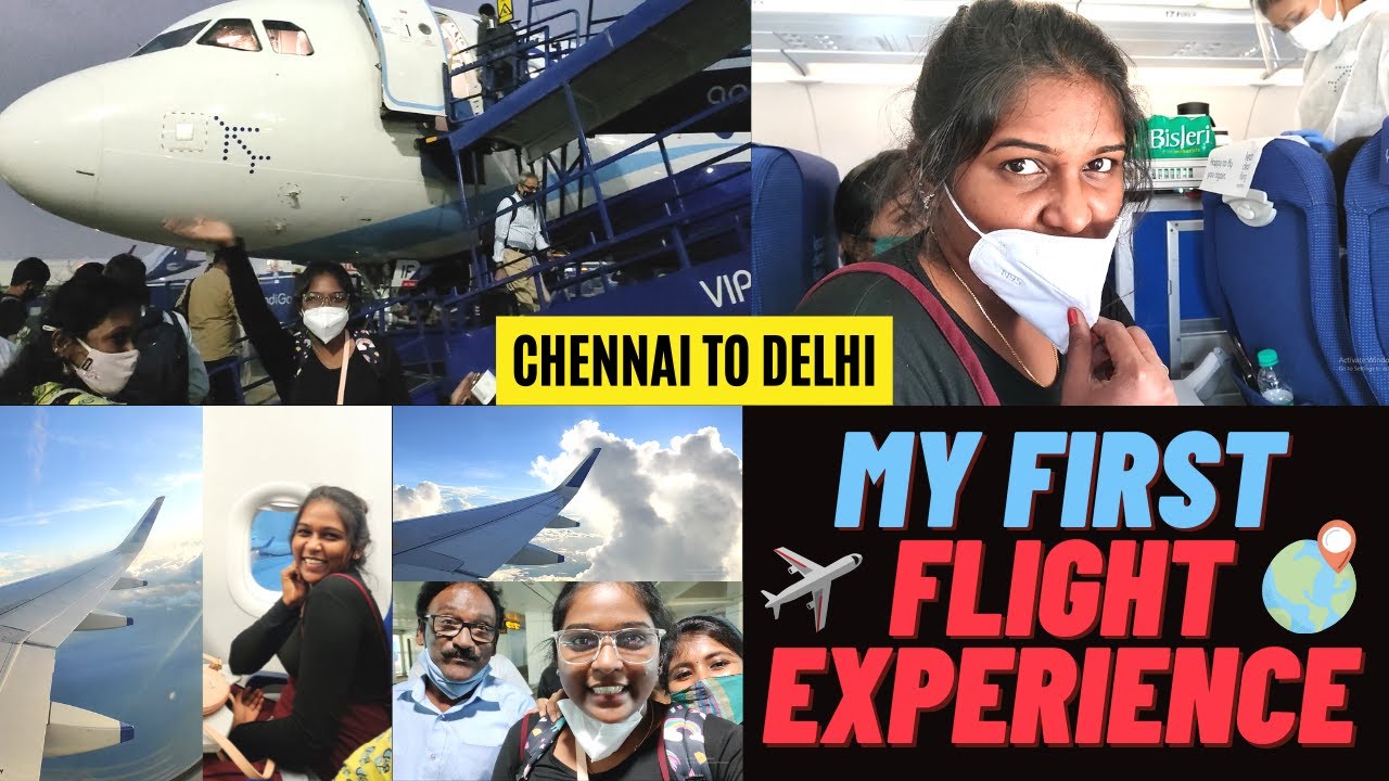 My First Flight Experience ✈️😍 | Chennai to Delhi trip vlog | Delhi vlog - 1 | Jaicy Victoria
