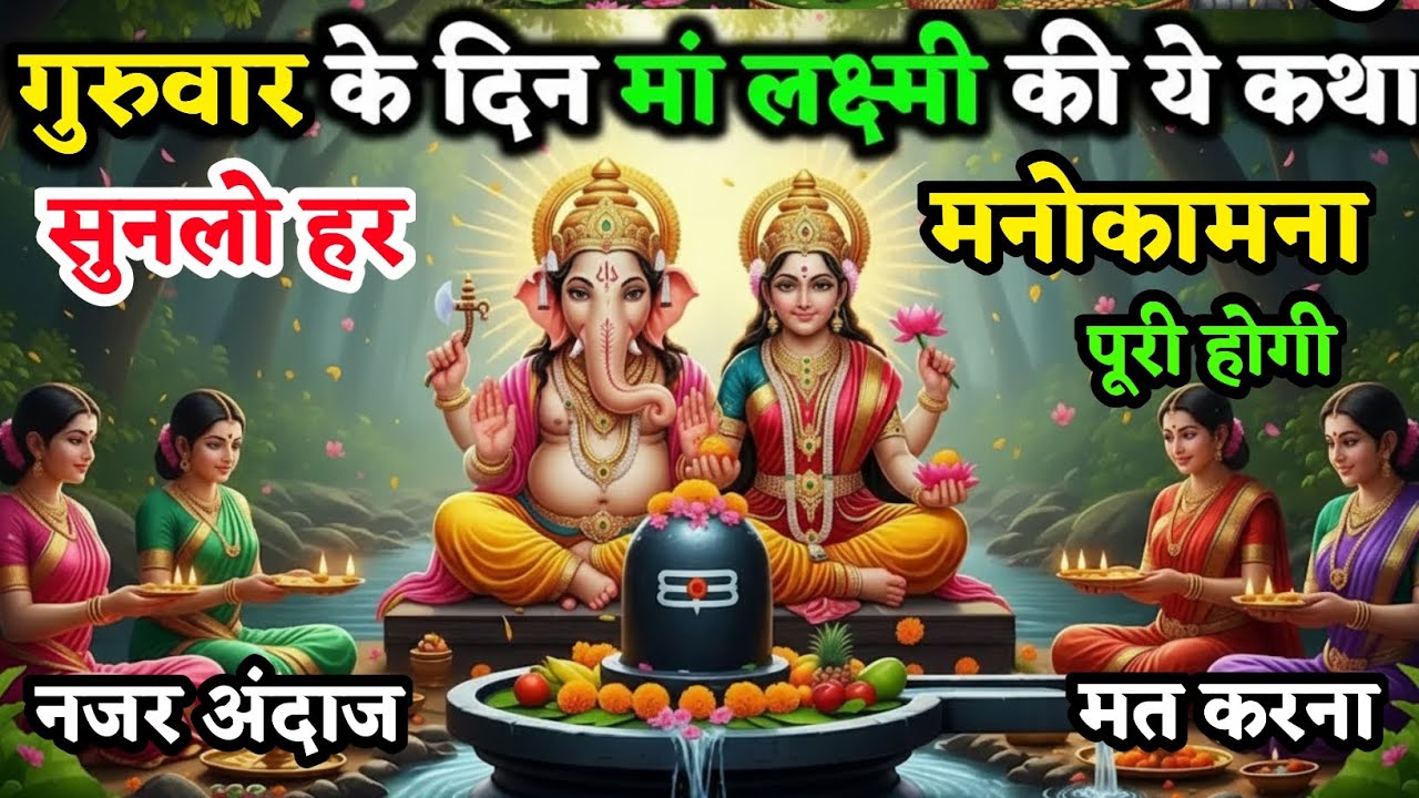 गुरुवार के दिन माँ लक्ष्मी जी की यह दिव्य कथा सुन लो | हर मनोकामना होगी पूर्ण | Laxmi Mata Katha