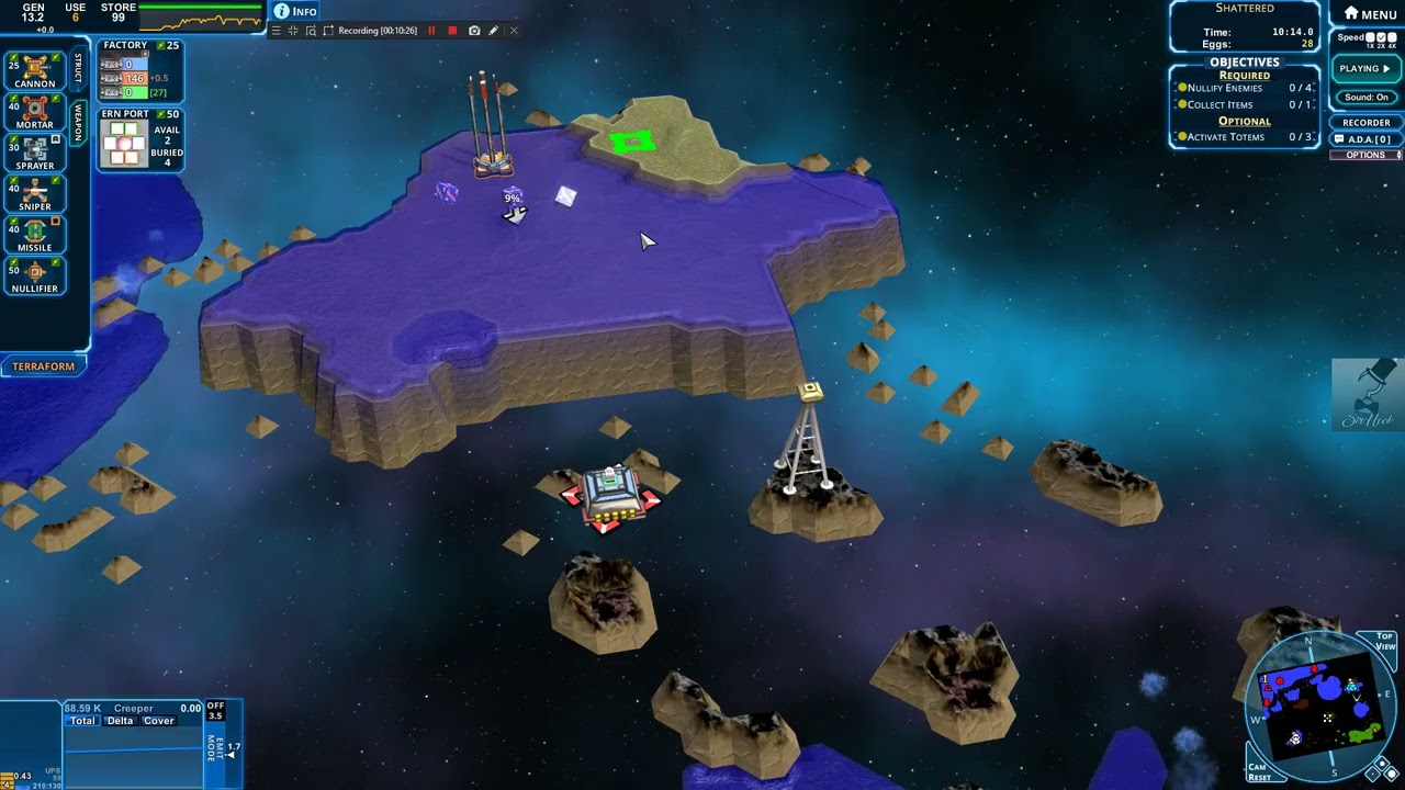 Creeper World 4 Shattered fun
