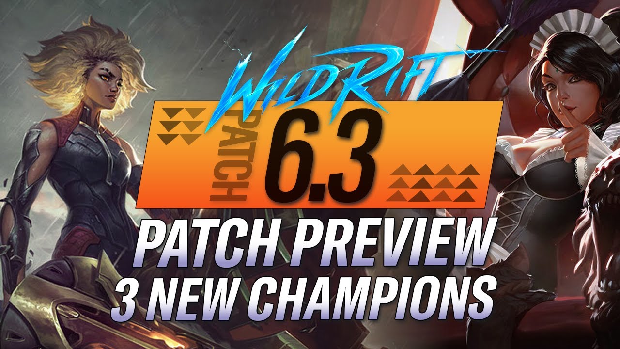 3 НОВЫХ ЧЕМПИОНА! ОБНОВЛЕНИЕ WILD RIFT 6.3 ПРИНОСИТ НОВЫЕ ПРЕДМЕТЫ, РУНЫ И ЧЕМПИОНОВ! | RiftGuide...