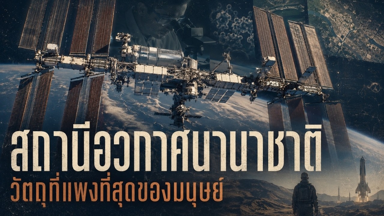 สถานีอวกาศนานาชาติ (ISS) บ้านหลังที่สองของมนุษย์ในอวกาศ