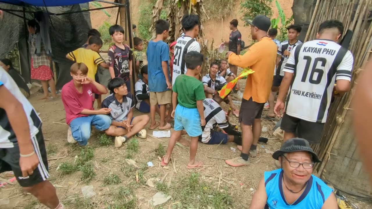 Karenni Refugee Camp 1 ( Kayah Phu) VS Camp 2 ( Pa Ku ) Soccer in Ban Mae Surin tournament 2026