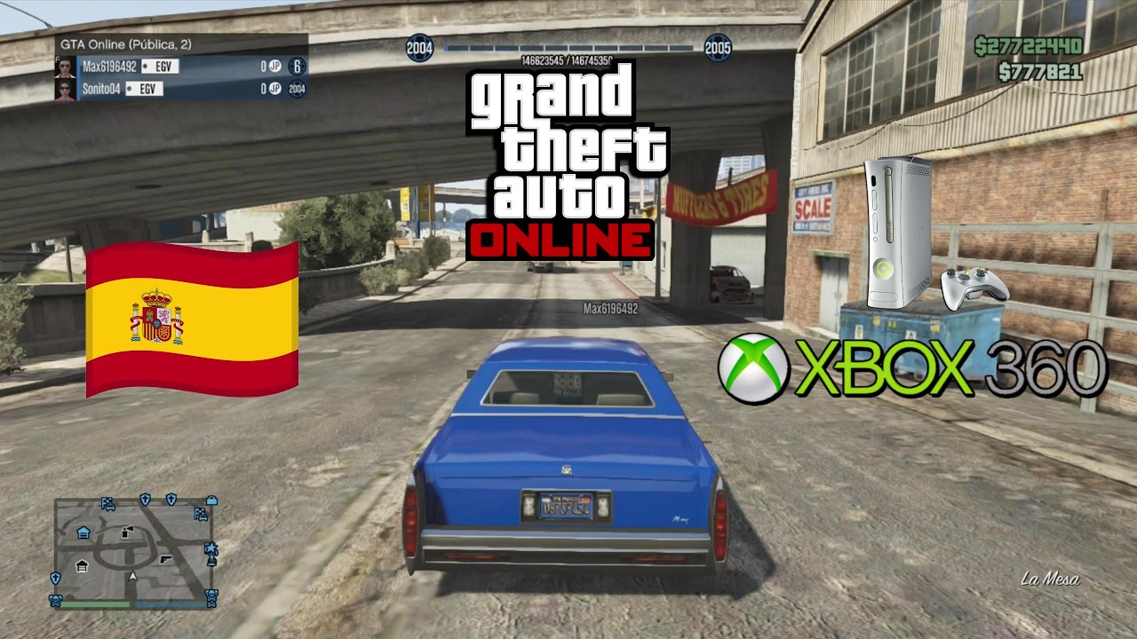 Nuevo GTA 5 ONLINE en ESPAÑOL Disponible para XBOX 360