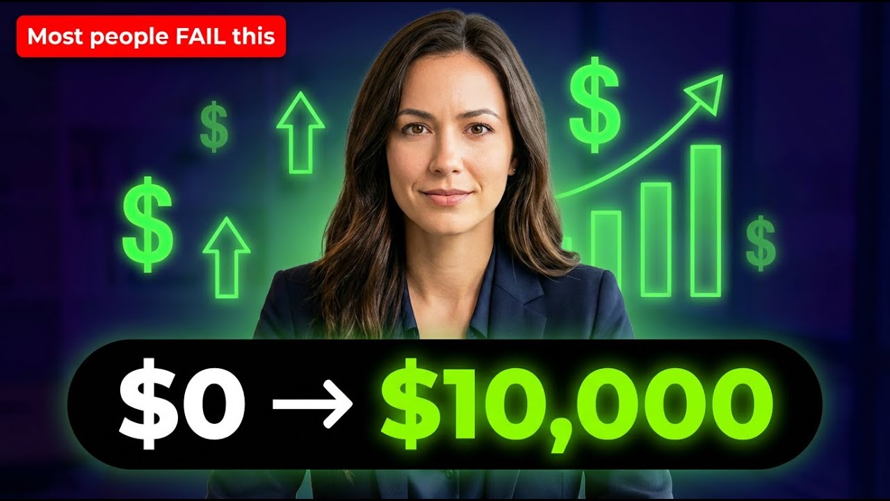 From $0 to $10,000 FAST in 2026 (No BS Money Plan).