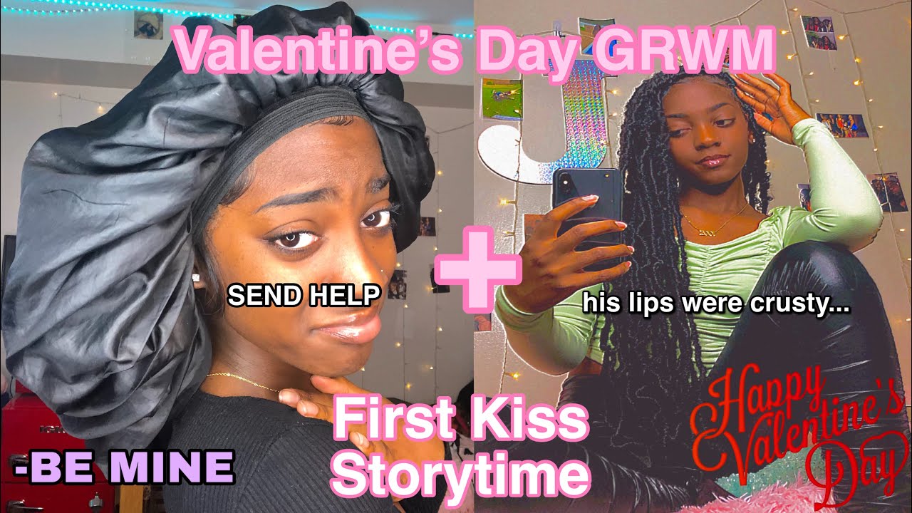VALENTINES Day GRWM + My First Kiss Storytime
