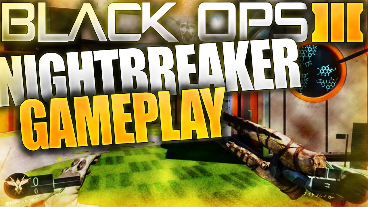 NIGHTBREAKER! NEW BO3 DLC MELEE WEAPON GAMEPLAY!