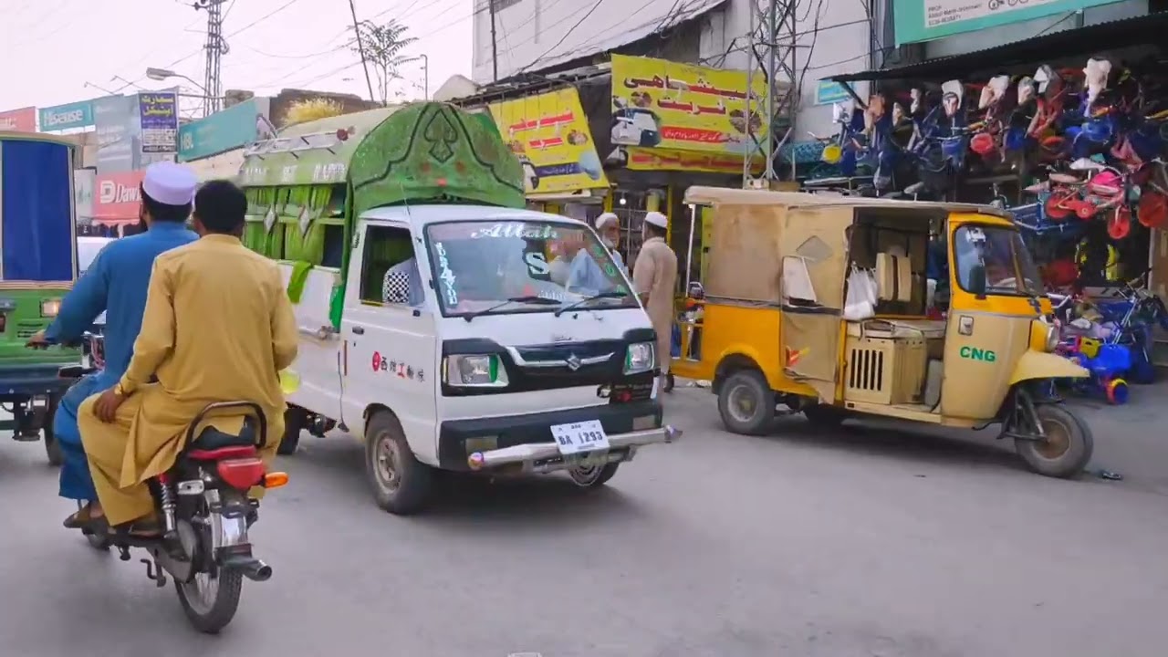 KOHAT City || Kohat Main Bazar || Kohat Bannu Road