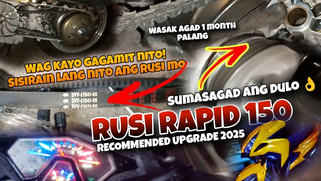 RUSI RAPID150 | Recommended Upgrades for 2025 | Home service Setup