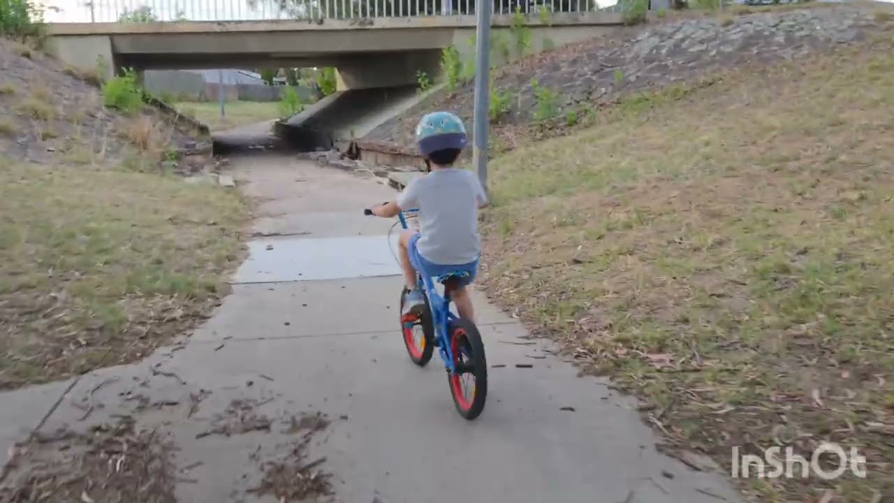 Biking with my best friend 