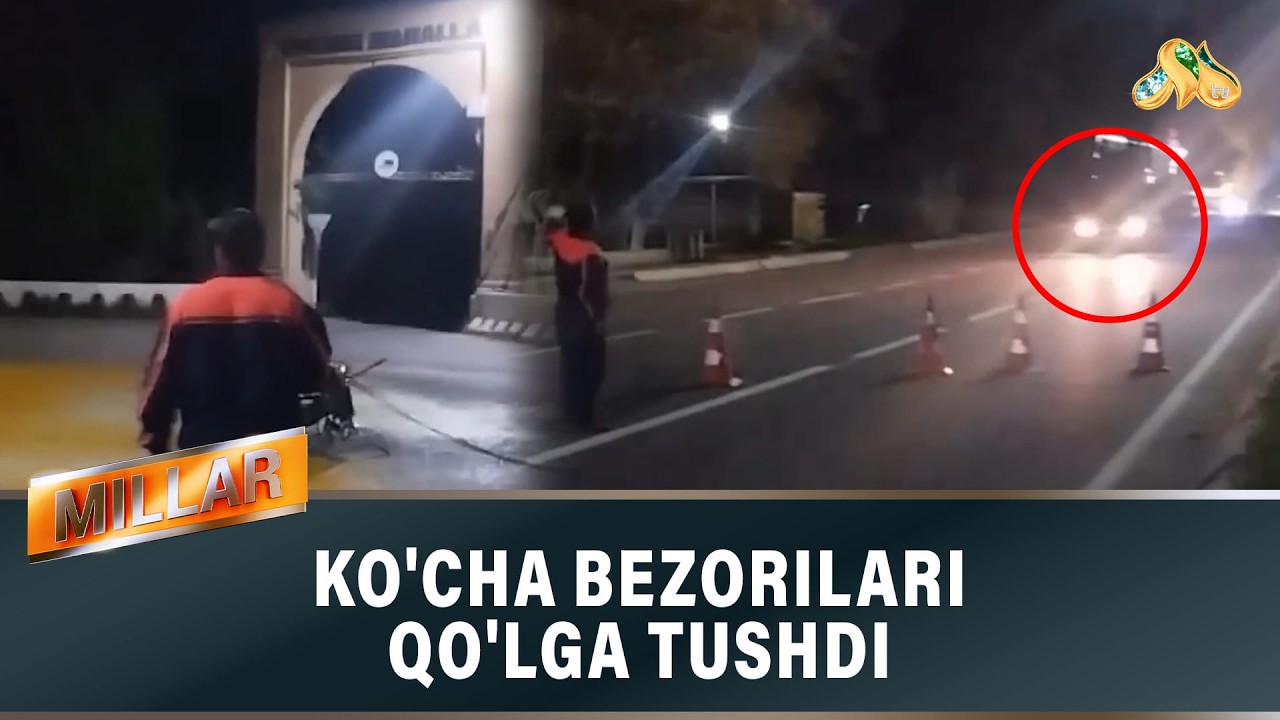 Ko'cha bezorilari qo'lga tushdi  
