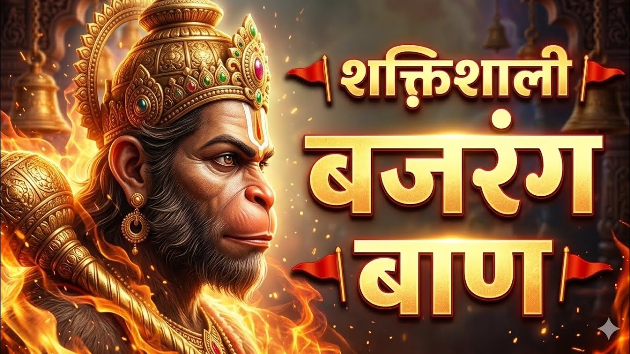🚩 शक्तिशाली बजरंग बाण | Powerful Bajrang Baan Path | संकट मोचन हनुमान भक्ति 🔱