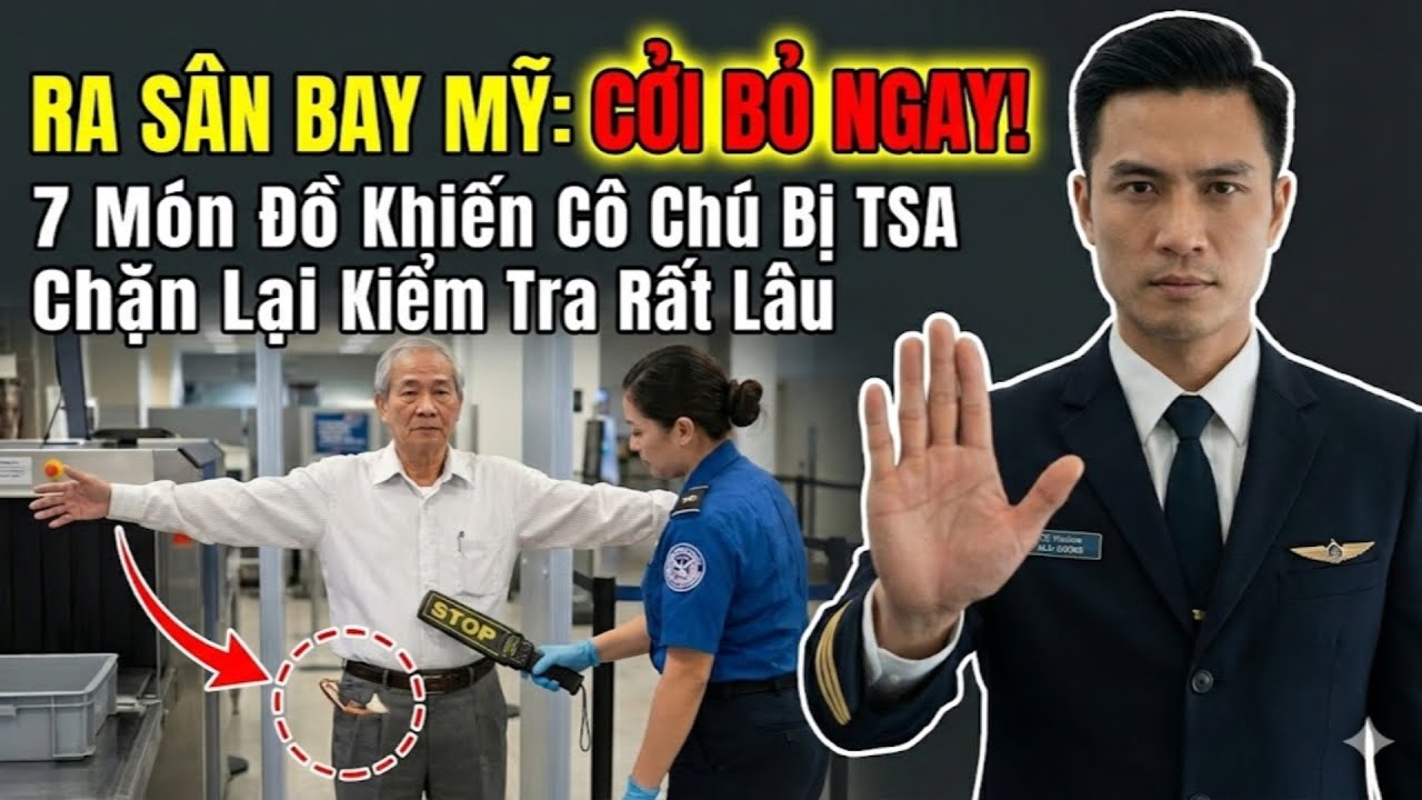 CẢNH BÁO KHẨN: 6 Món Đồ 