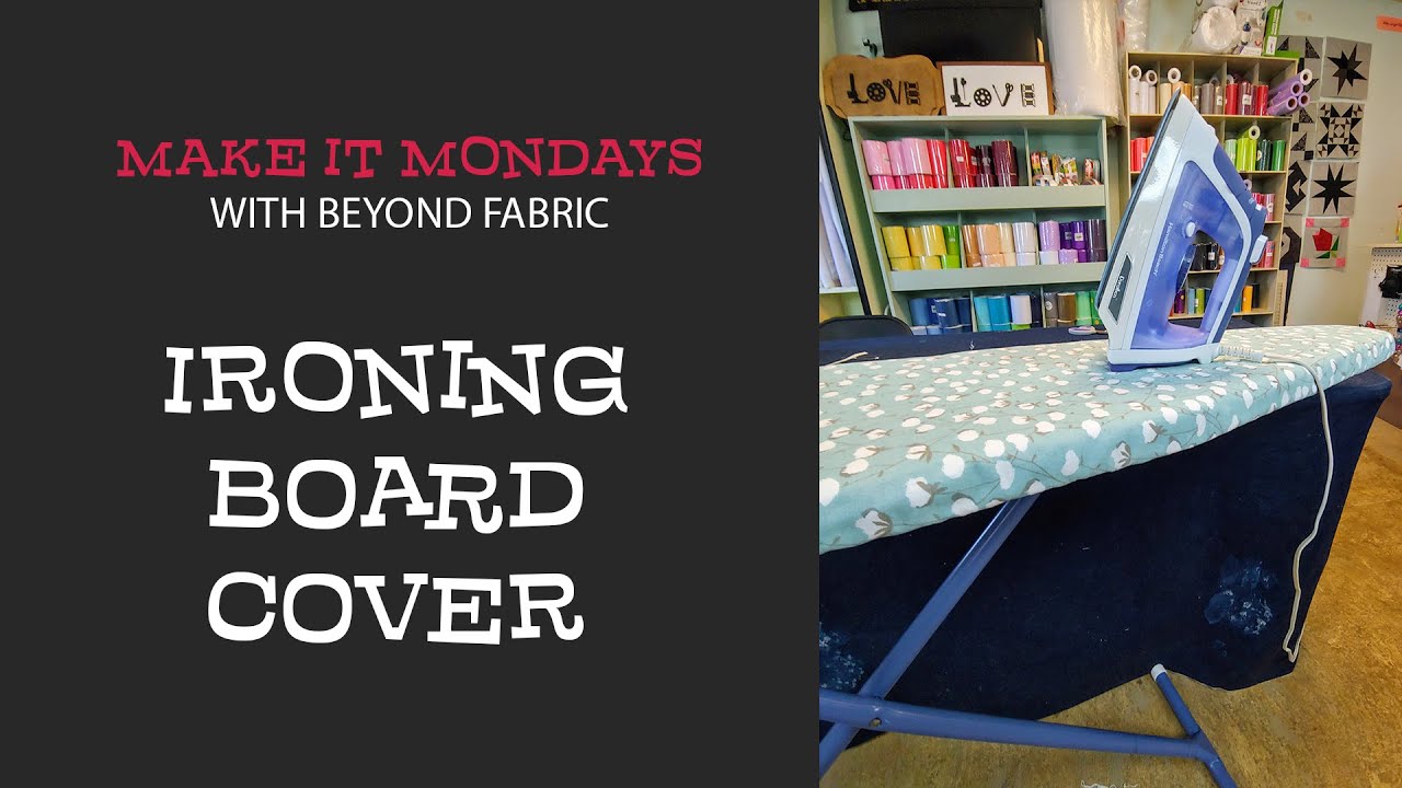How to Make a New Ironing Board Cover and Pad