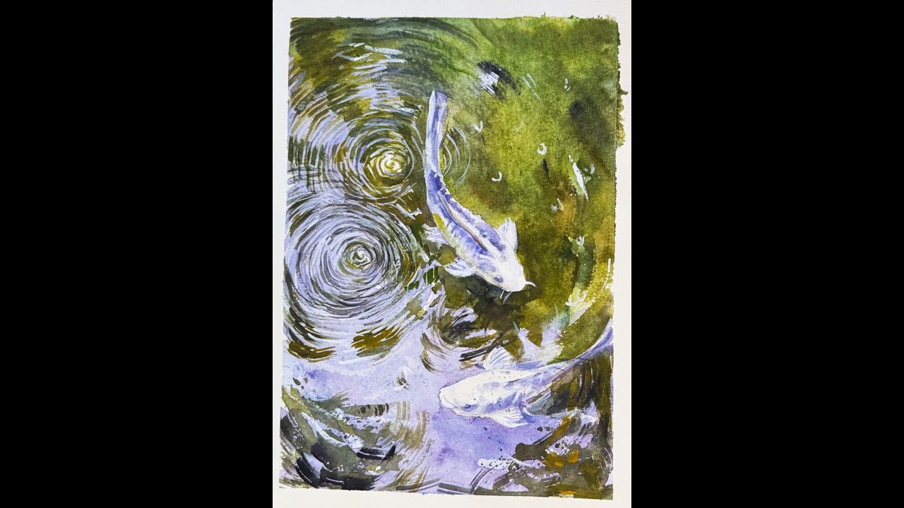 水彩 风景画 Watercolor Landscape 수채화 풍경 260127
