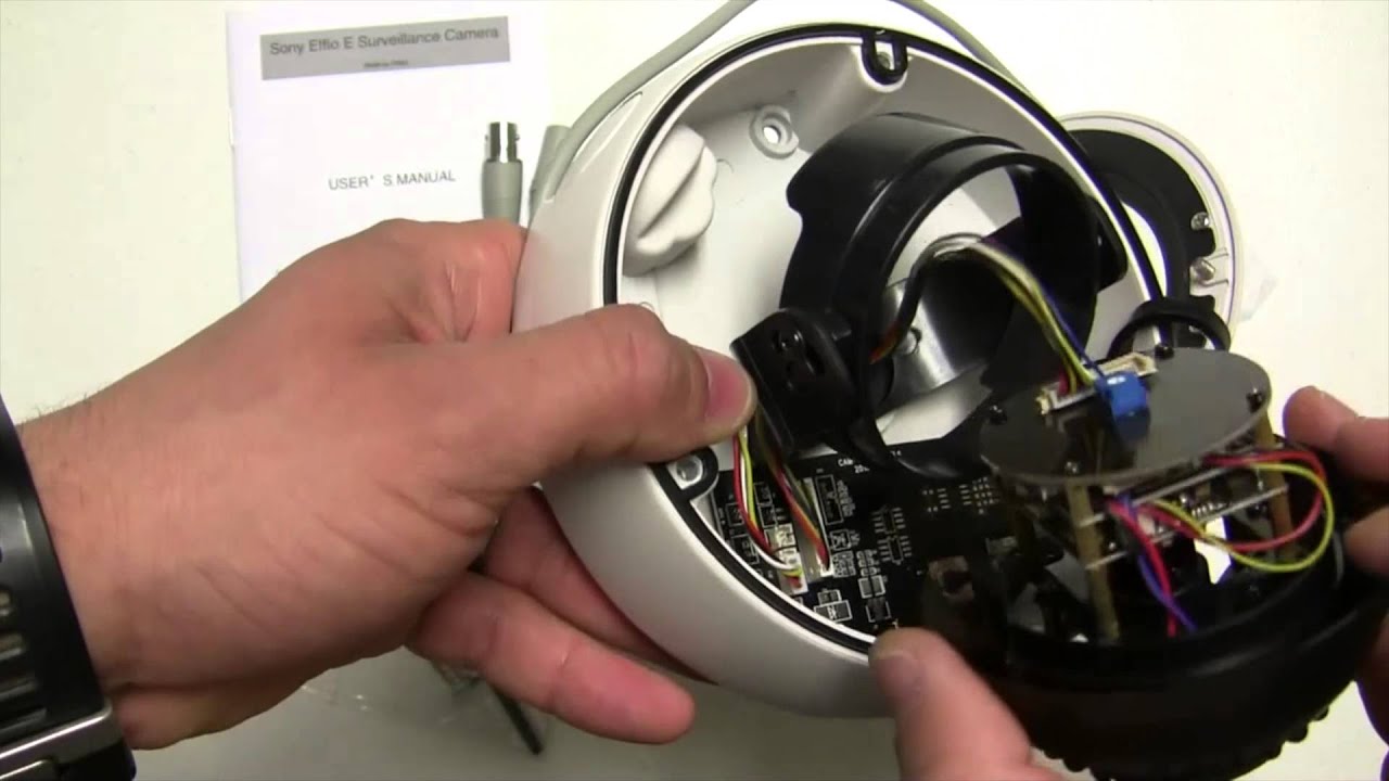 700TVL Infrared Day/Night Varifocal Vandal Dome Security Camera Unboxing - VD-LX700IR100L2812-W