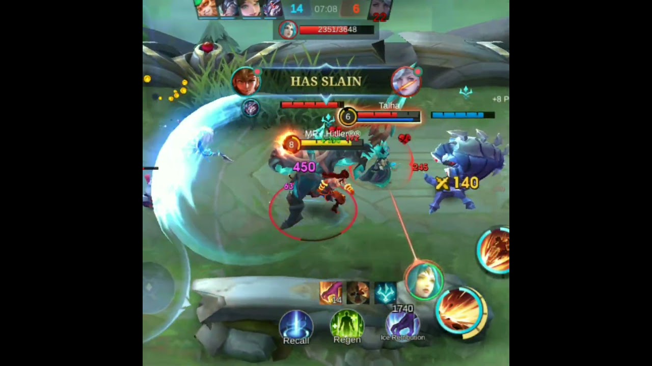 COUNTER HERO YIN 🔥vs🔥 PICK HERO MIYA🔥VALENTINA #shorts #short #edits