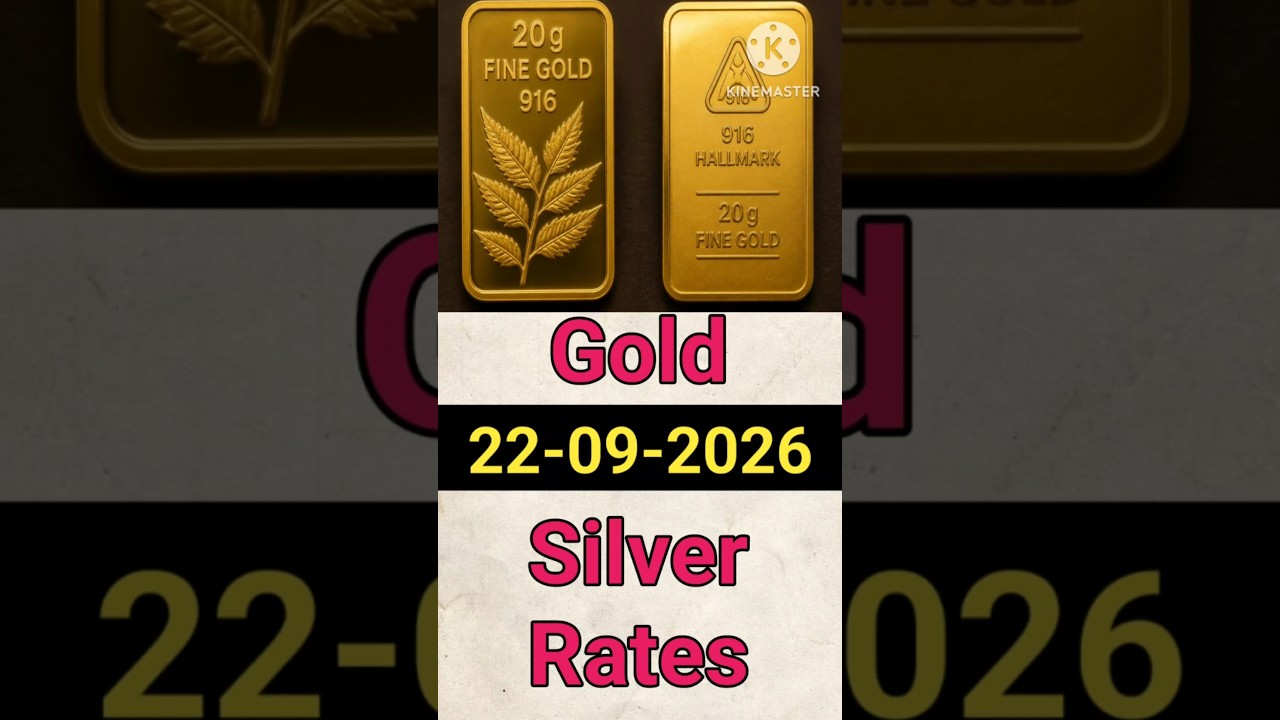 Gold Rate on 09/22/2026 // Today&rsquo;s Gold Rate // Today&rsquo;s Silver Rate // Today&rsquo;s Gold & Silver Rates