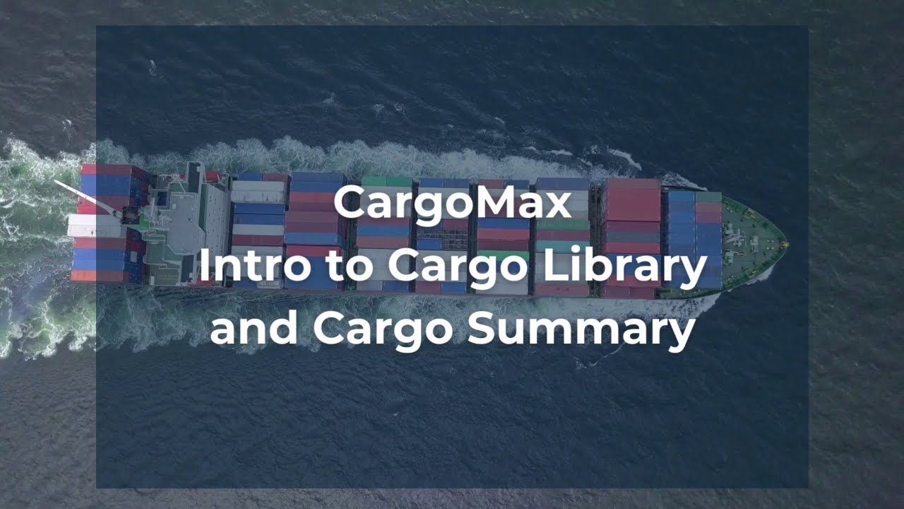 Introduction to Cargo Library and Summary | Learning Series