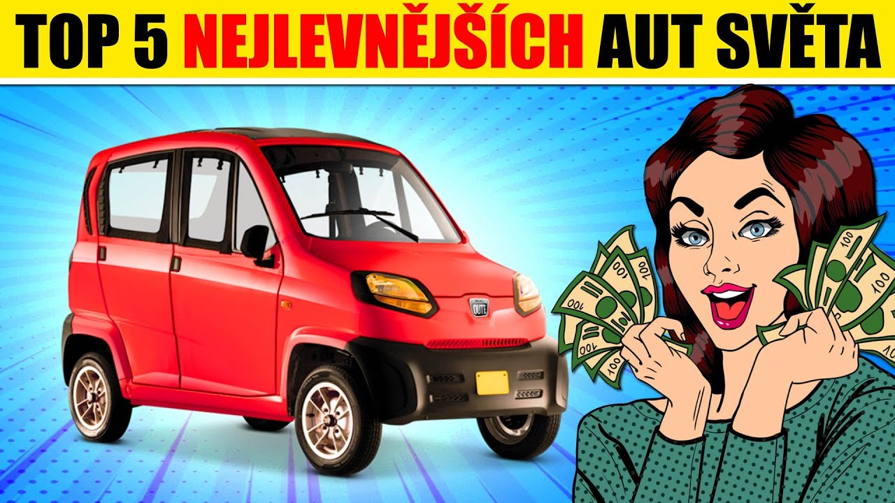 TOP 5 nejlevněj&scaron;&iacute;ch AUT SVĚTA