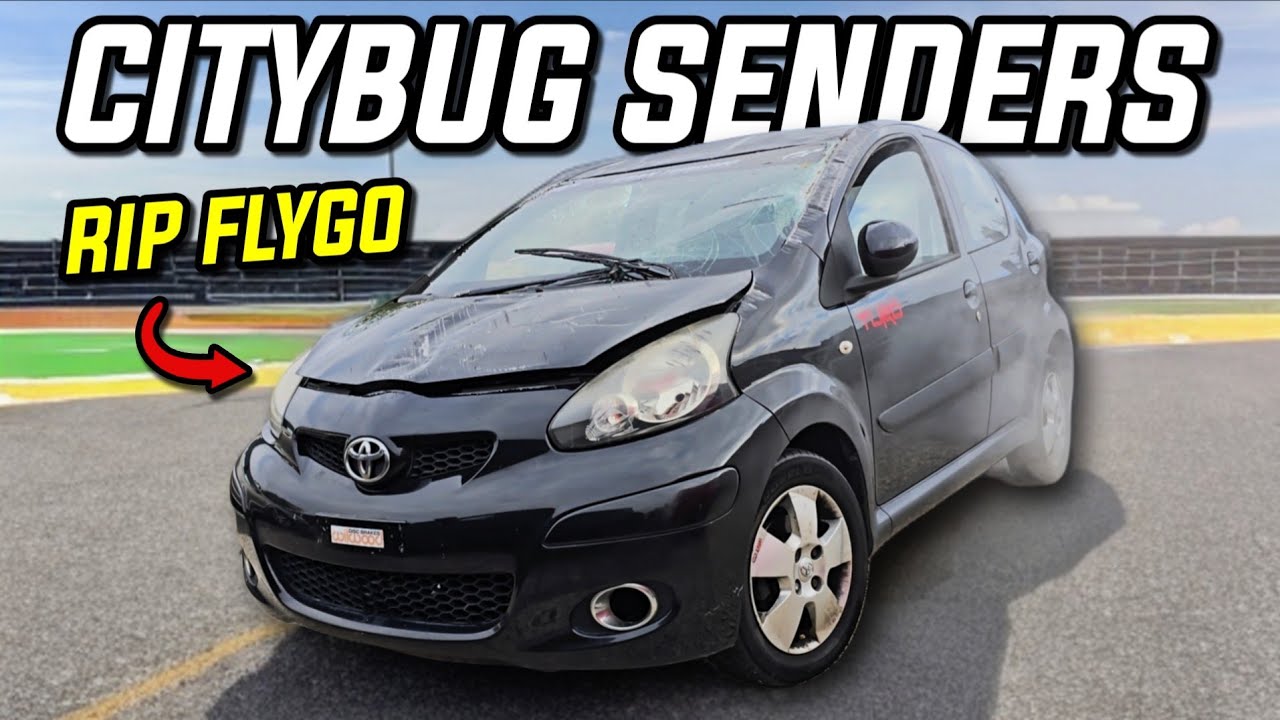 Мы случайно перевернули наш «CityBug» на ходу