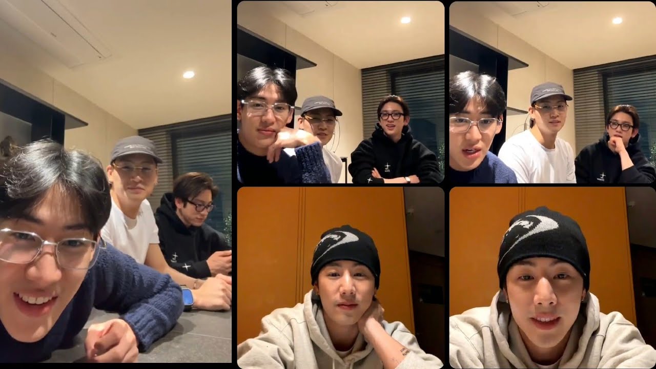GOT7 IG LIVE JAYB MarkTuan Jinyoung and BamBam 12TH ANNIVERSARY 16.01.2026 - Part2