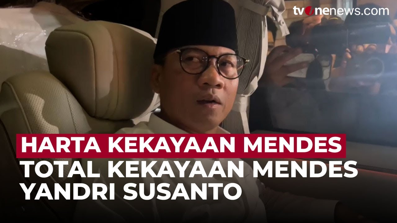Harta Kekayaan Yandri Susanto, Menteri Desa Baru yang Jadi Sorotan | OneNews Update