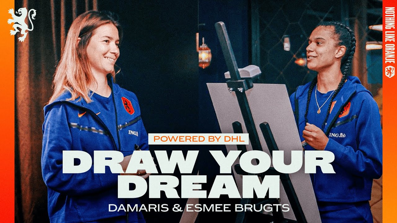 'That's a difficult question' 🤔⁉️ | 𝗗𝗥𝗔𝗪 𝗬𝗢𝗨𝗥 𝗗𝗥𝗘𝗔𝗠 ✍️ | Damaris Egurrola & Esmee Brugts