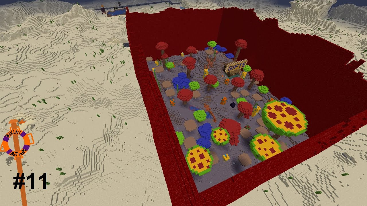 Red Kelp Forest + Servis Stashun - Bikini Bottom Map Showcase #11