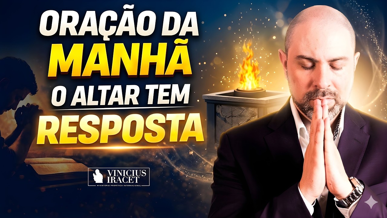ORAÇÃO DO DIA 11 DE MARÇO - O ALTAR TEM RESPOSTA - SALMO 28 - PROSPERIDADE E DIREÇÃO ViniciusIracet⁩
