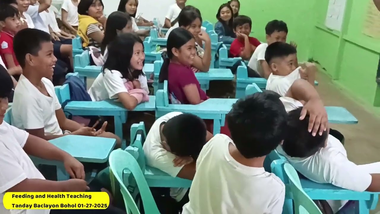 HNUMCI Feeding and Health Teaching Tanday Baclayon Bohol 01-27-2025