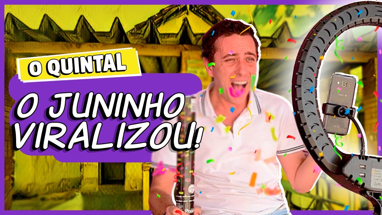 Juninho viralizou!! I O QUINTAL I EP 08-08