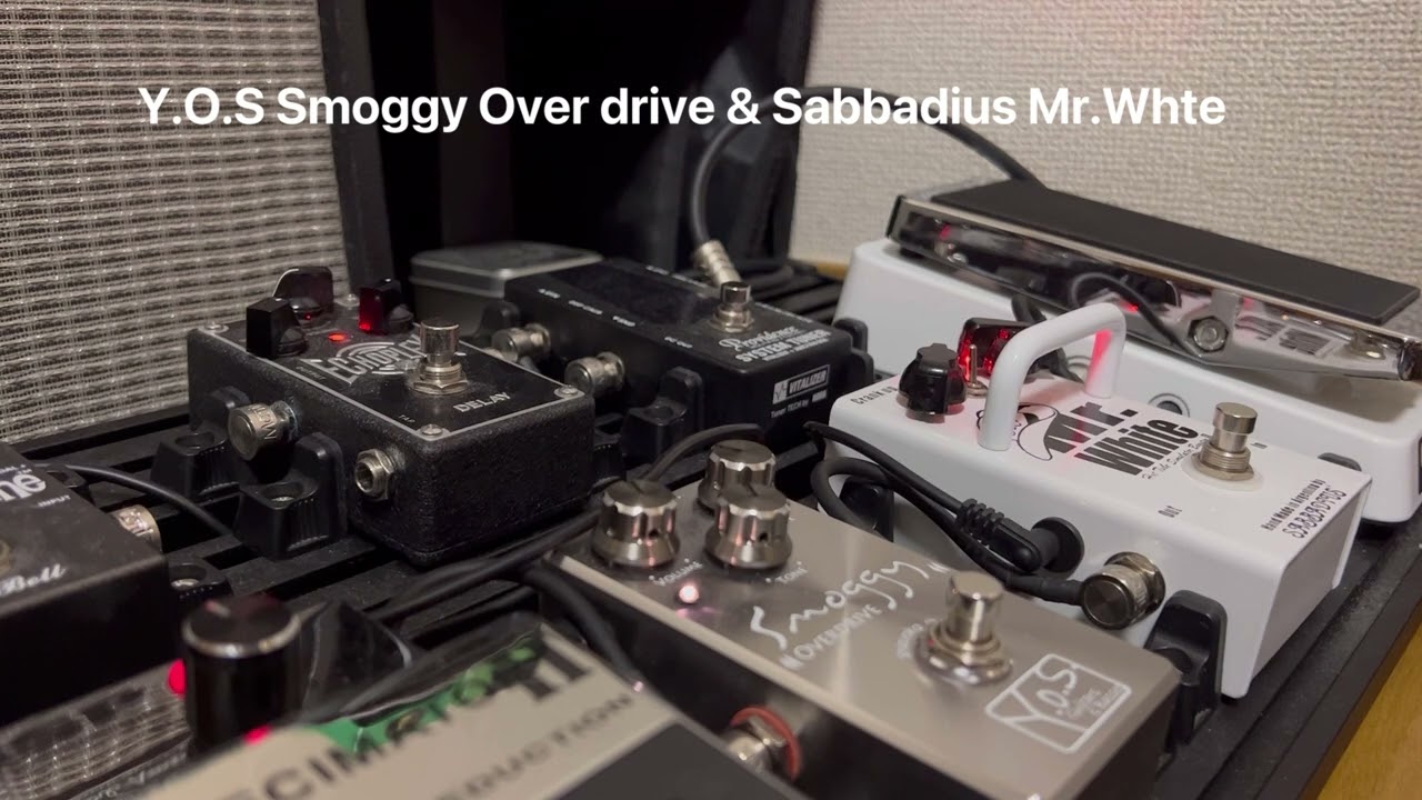 Y.O.S Smoggy Drive & Sabbadius Mr.White TEST