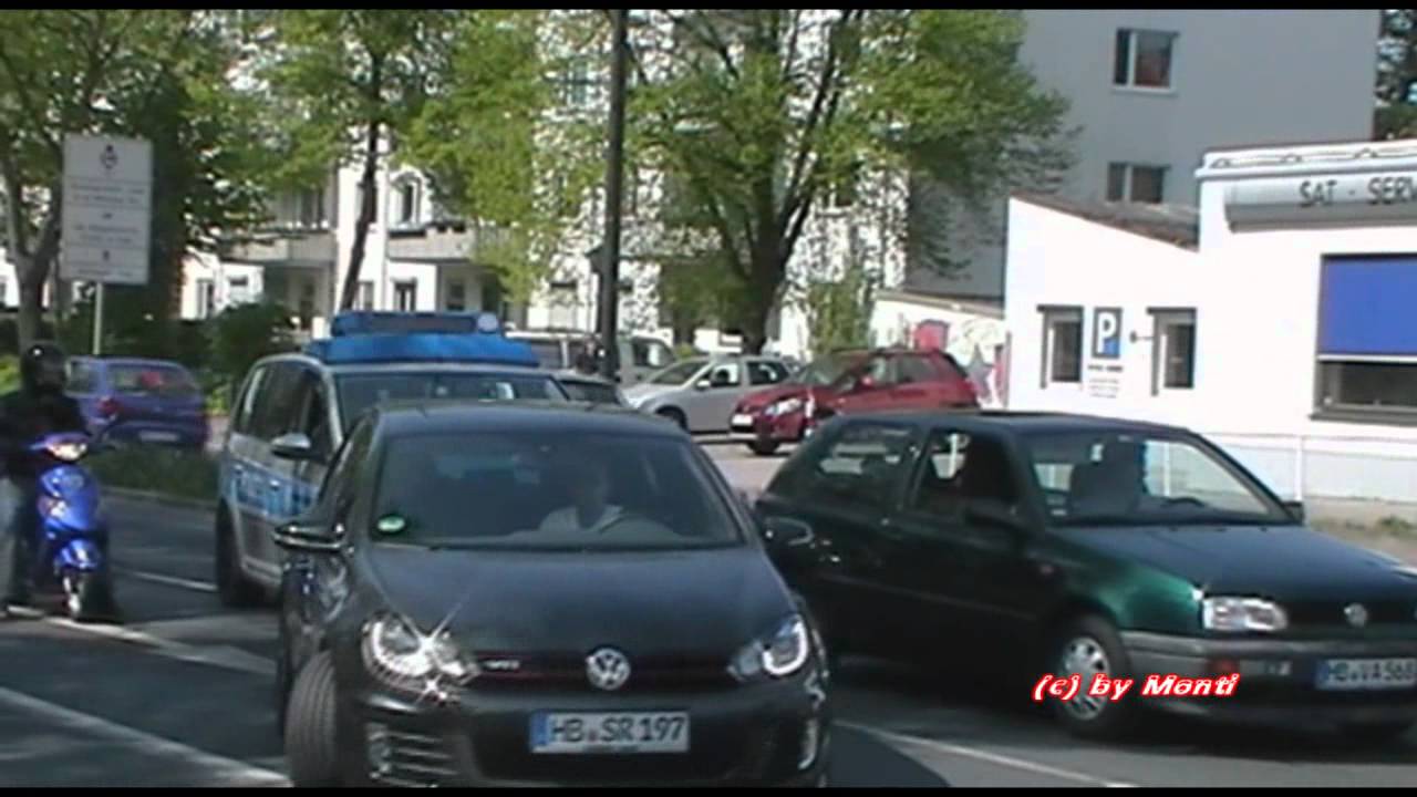 FuStW Polizei Bremen (Mit l&auml;ngerer und verbesserter Anfahrt und Staudurchfahrt)