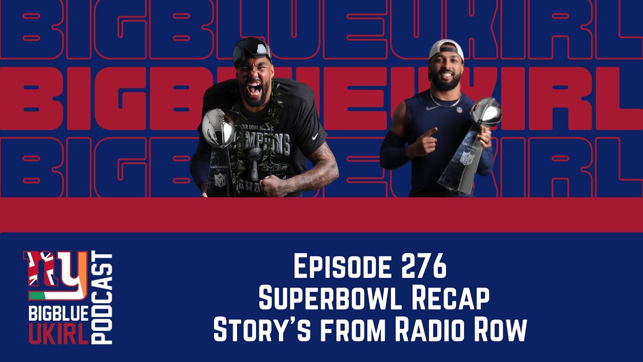 Giants Latest, Superbowl Recap and Stories from Radio row