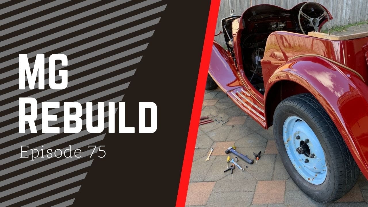 Looking like a car again - 1950 MG Rebuild Episode 75