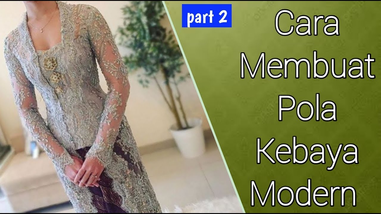 cara membuat pola kebaya modern | kutu baru | part 2 | MERDEKAAA...!!!