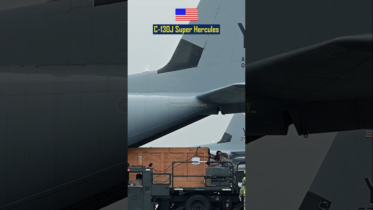 Loading Up ‼️ How Airmen Prepare the C-130J for Action
