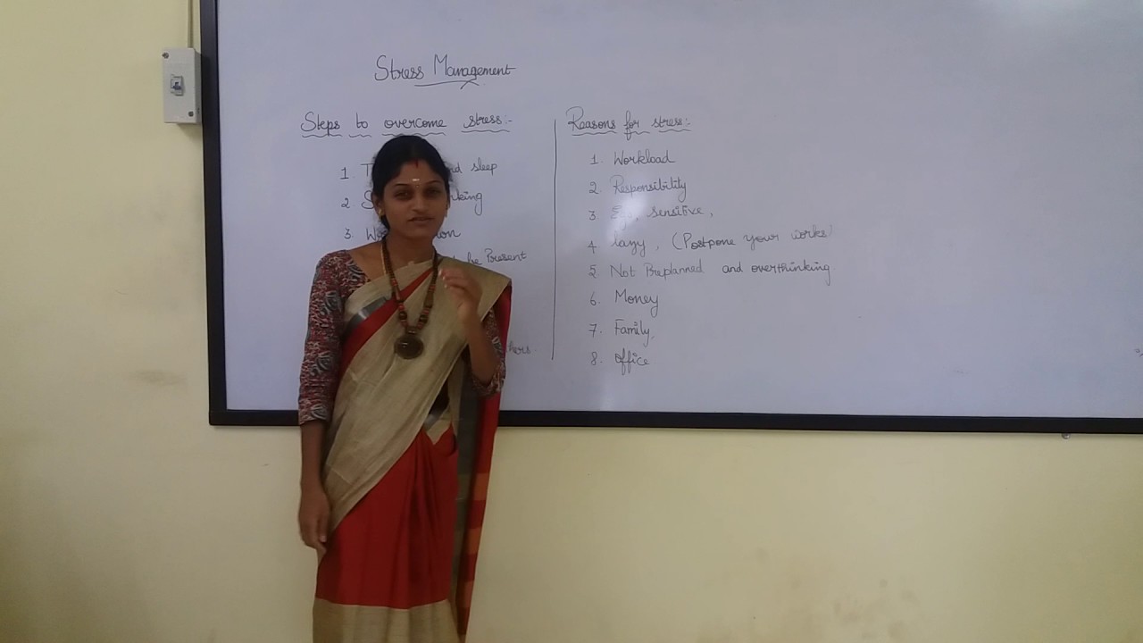 Stress Management, Reasons for stress & How to overcome from it by Vicky in tamil