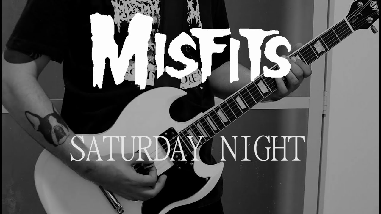 Misfits - Saturday Night (HD Guitar Cover)