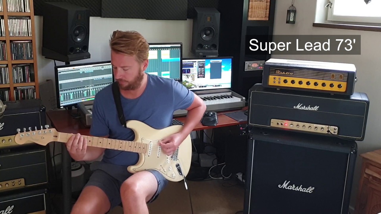 Echolette BS-40 (From 1963) VS Marshall 1959 Super Lead (From 1973)