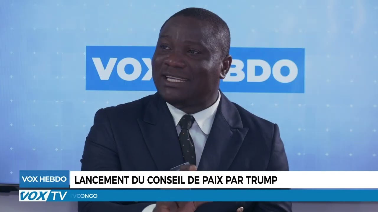 Lancement du conseil de paix par Trump / Sommet extraordinaire des chefs d'etats de la CEMAC