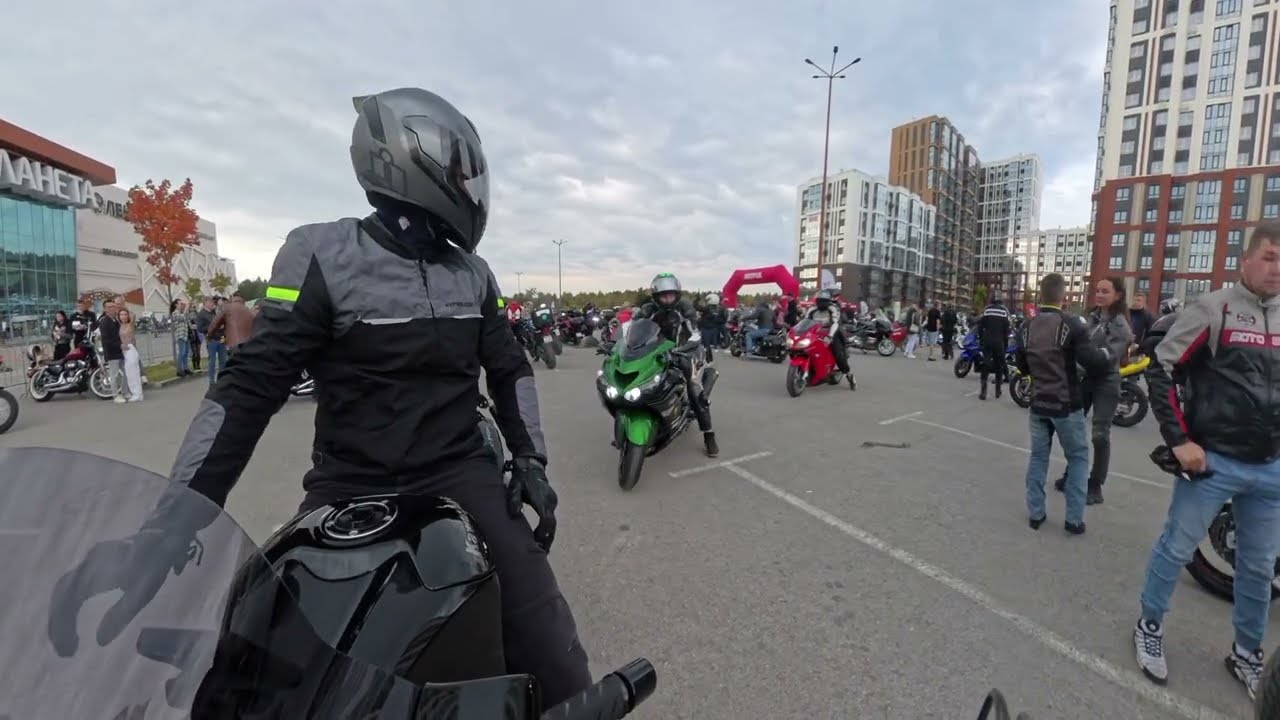 Закрытие сезона Пермь 20 09 2025 Kawasaki ZX14R