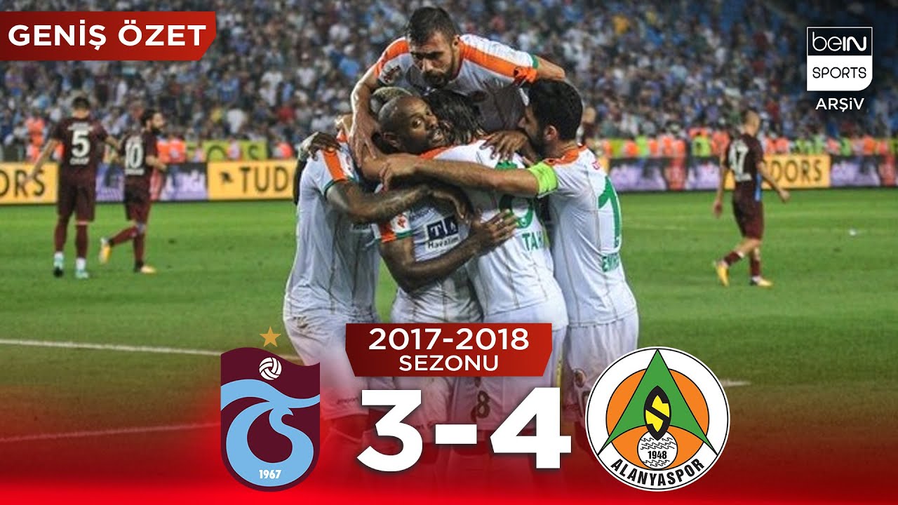 GENİŞ ÖZET: Trabzonspor (3-4) Alanyaspor | 6. Hafta - 2017/2018
