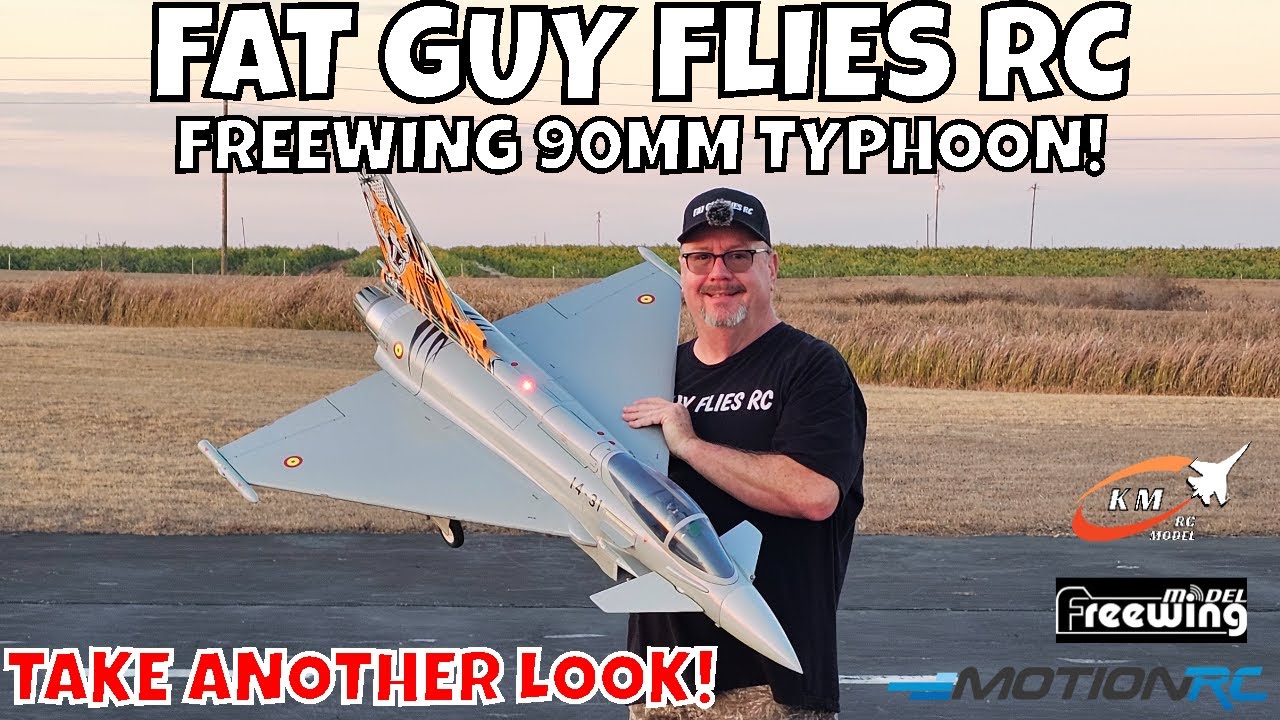 Обзор истребителя Freewing 90mm Typhoon Eurofighter /FGFRC #авиация #радиоуправляемыереактивныеса...