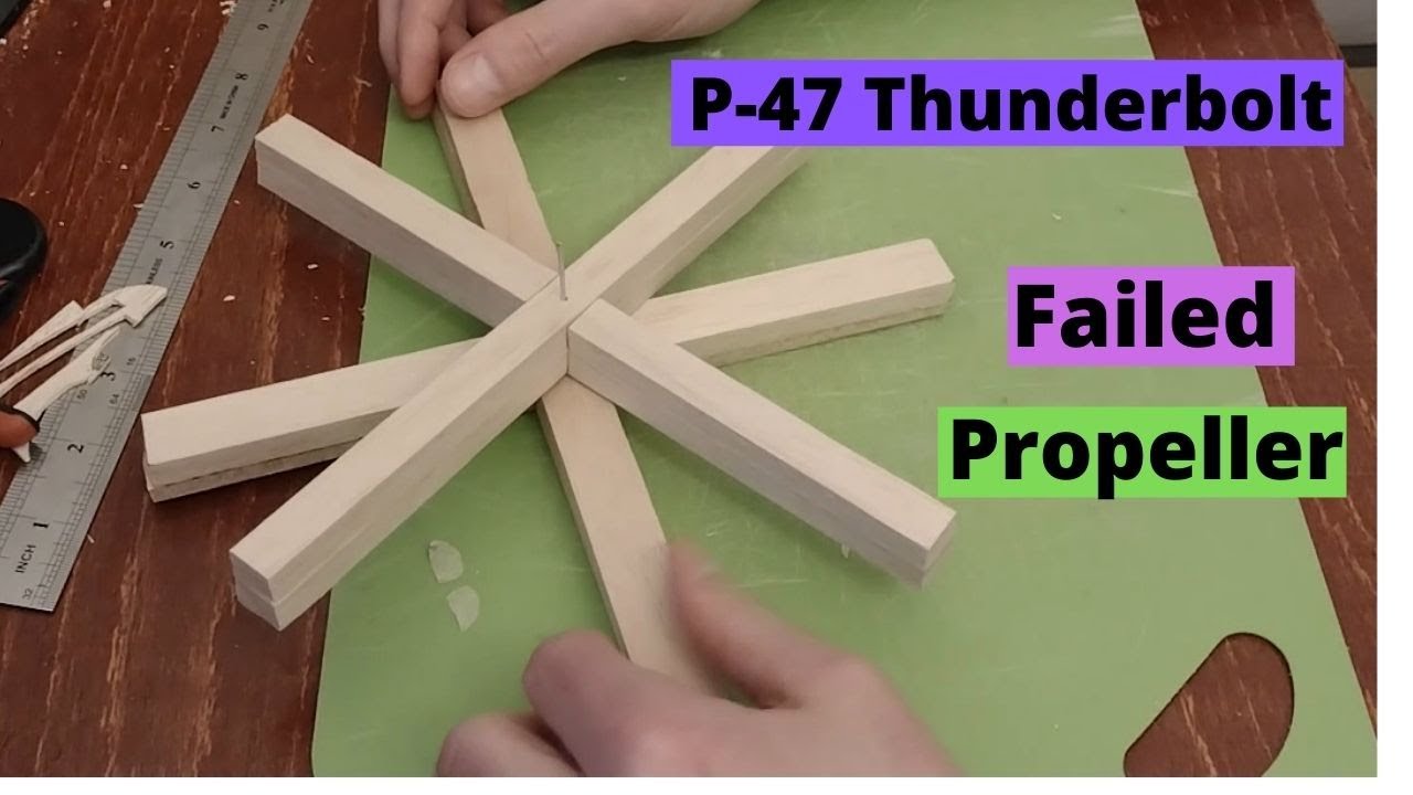 06 Balsa P47   Balsa propeller